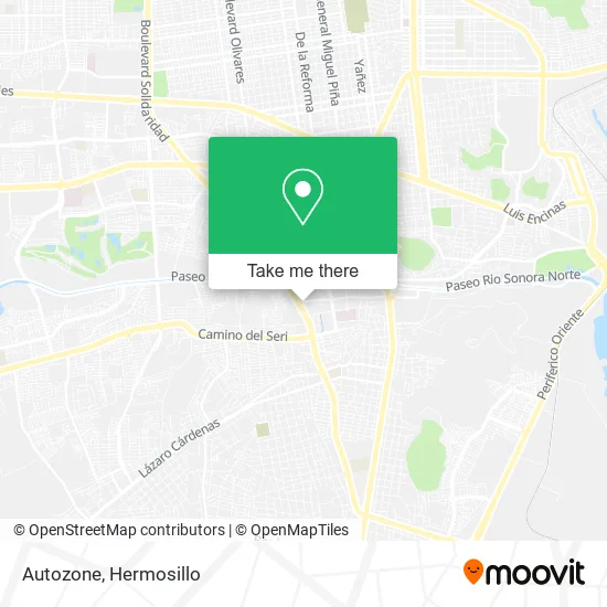 Autozone map