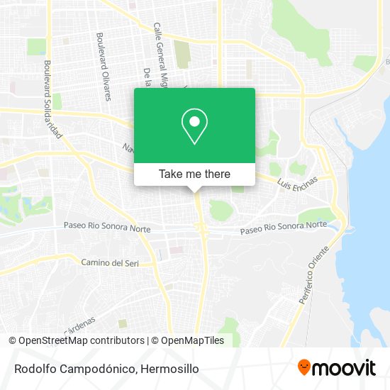 Rodolfo Campodónico map