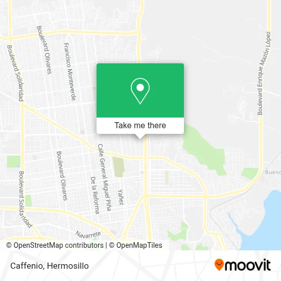 Caffenio map