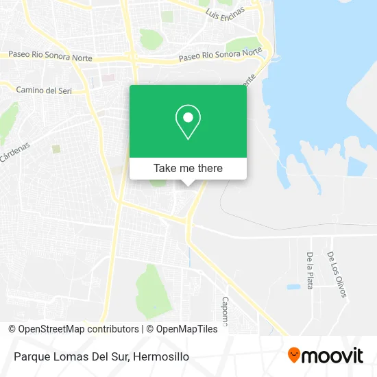 Parque Lomas Del Sur map