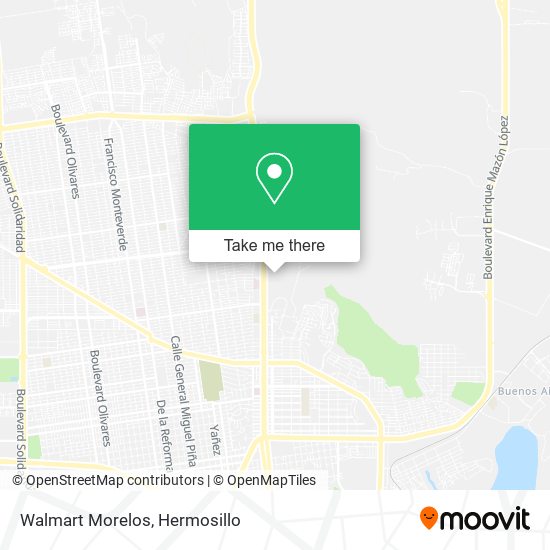 Walmart Morelos map