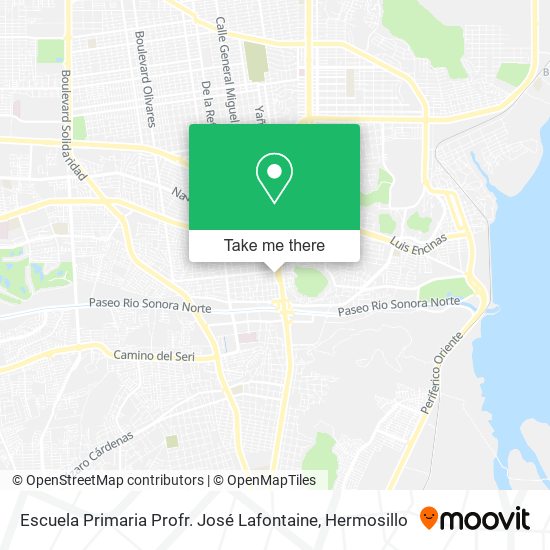Escuela Primaria Profr. José Lafontaine map