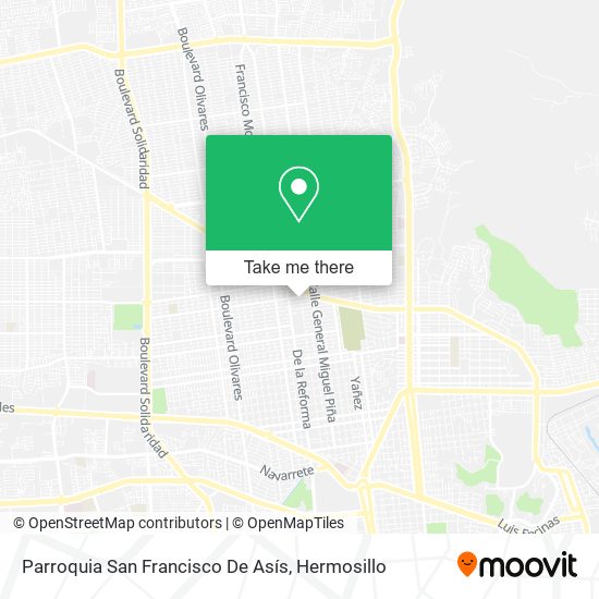 Parroquia San Francisco De Asís map