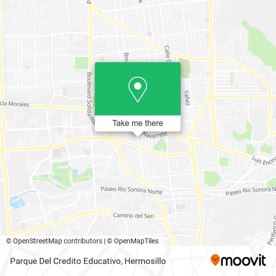 Parque Del Credito Educativo map