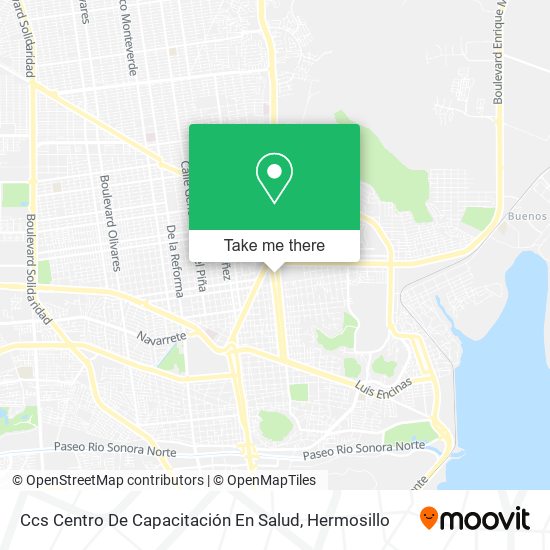 Ccs Centro De Capacitación En Salud map