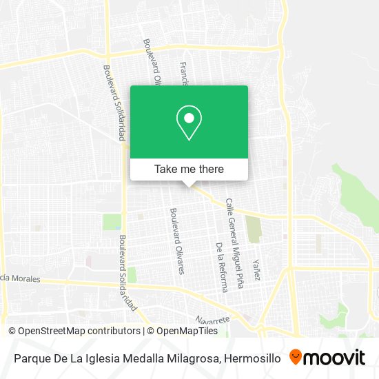 Parque De La Iglesia Medalla Milagrosa map