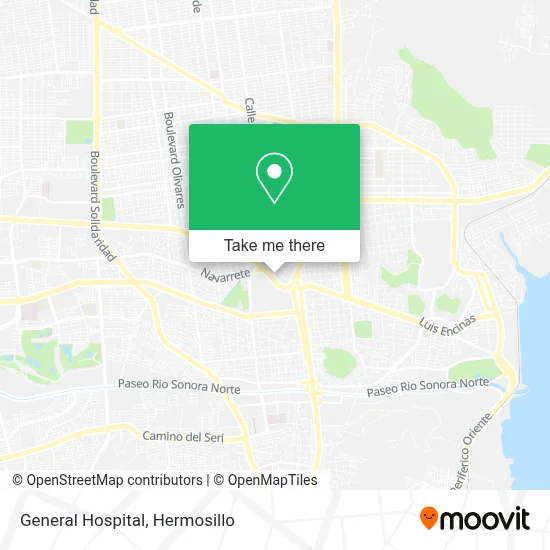Hospital General map