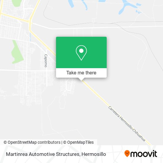 Martinrea Automotive Structures map