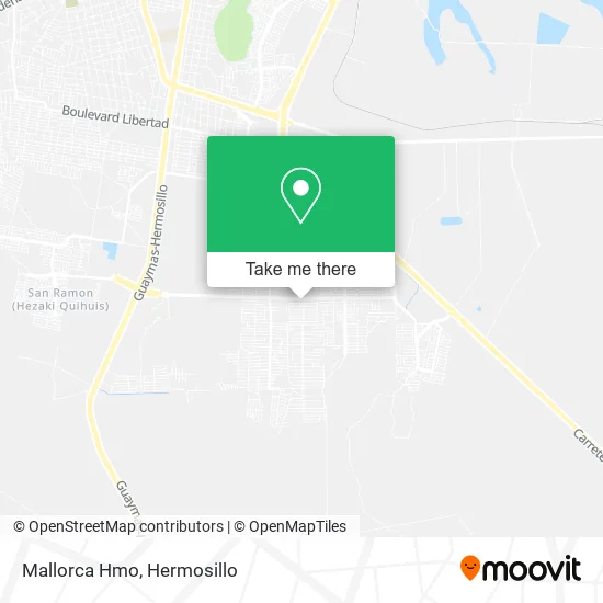 Mapa de Mallorca Hmo
