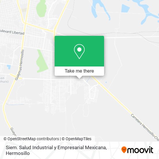Siem. Salud Industrial y Empresarial Mexicana map