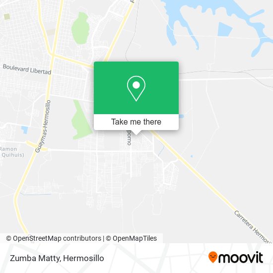 Zumba Matty map