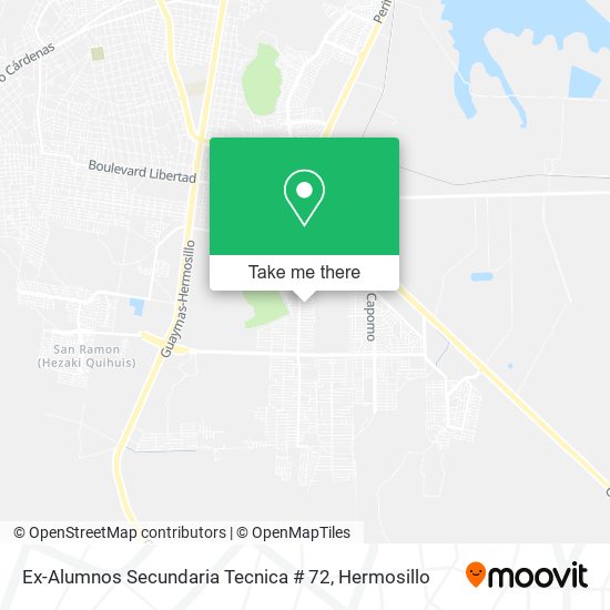 Mapa de Ex-Alumnos Secundaria Tecnica # 72