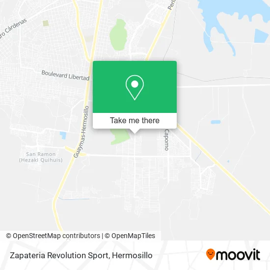 Zapateria Revolution Sport map