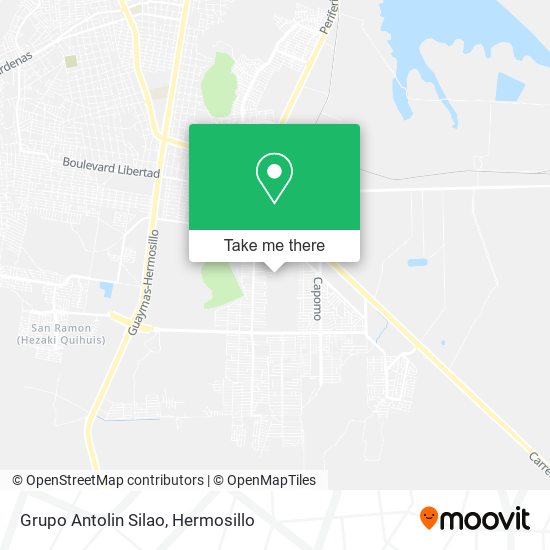 Grupo Antolin Silao map