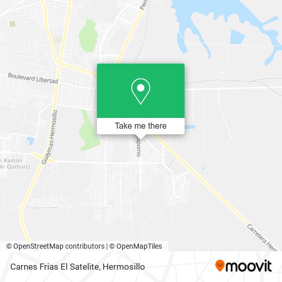 Carnes Frias El Satelite map