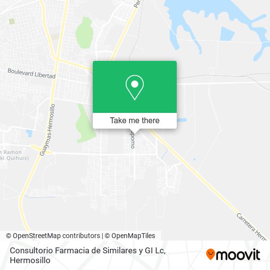 Consultorio Farmacia de Similares y GI Lc map