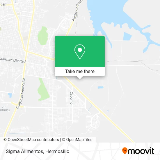 Sigma Alimentos map