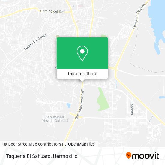 Taqueria El Sahuaro map