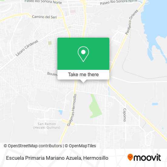 Escuela Primaria Mariano Azuela map