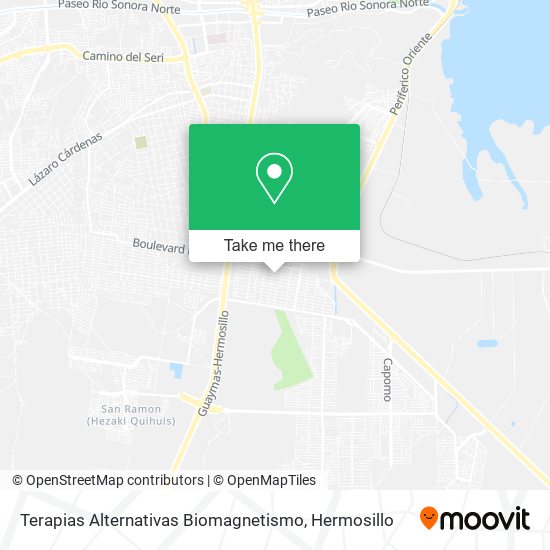 Terapias Alternativas Biomagnetismo map