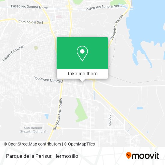 Mapa de Parque de la Perisur