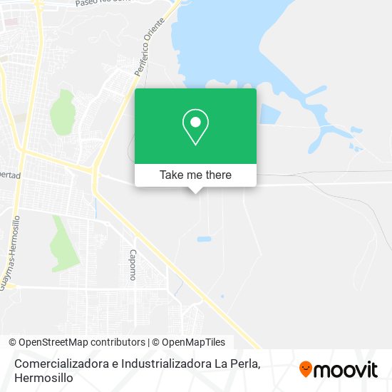Mapa de Comercializadora e Industrializadora La Perla