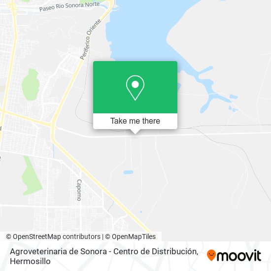Agroveterinaria de Sonora - Centro de Distribución map