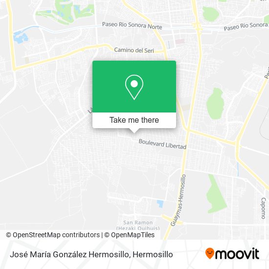 José María González Hermosillo map