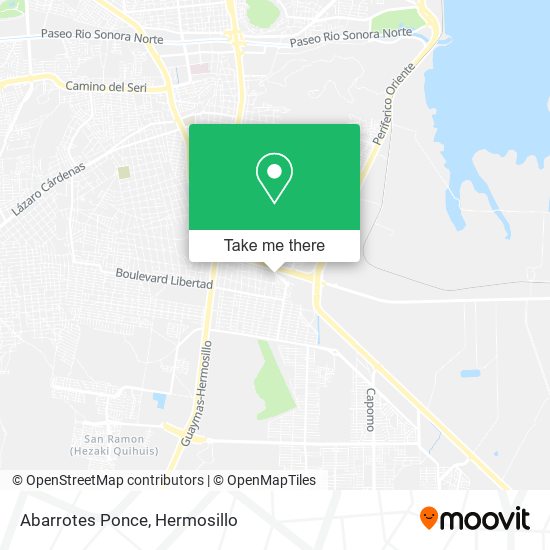 Mapa de Abarrotes Ponce