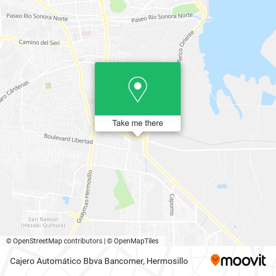 Cajero Automático Bbva Bancomer map