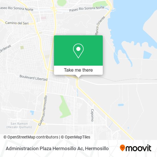 Administracion Plaza Hermosillo Ac map