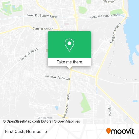 Mapa de First Cash