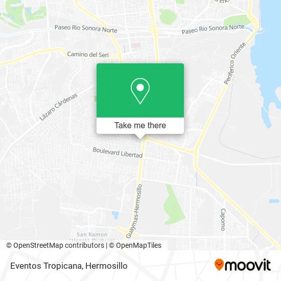 Mapa de Eventos Tropicana