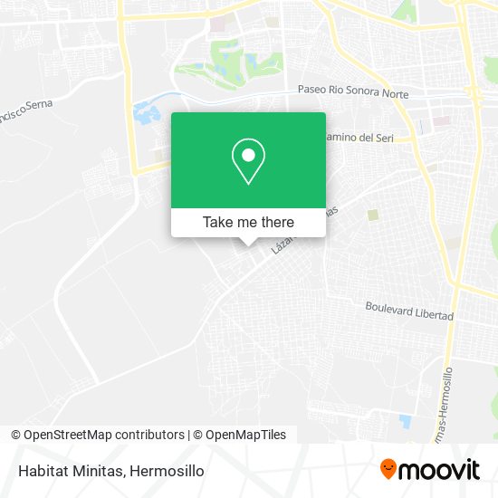 Mapa de Habitat Minitas