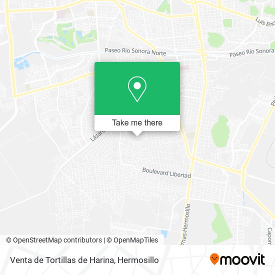 Mapa de Venta de Tortillas de Harina