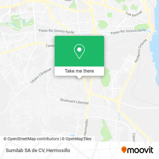 Sumilab SA de CV map