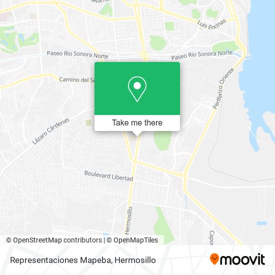 Mapa de Representaciones Mapeba