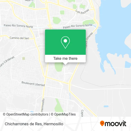 Chicharrones de Res map