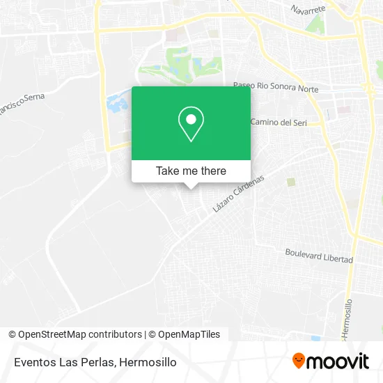 Eventos Las Perlas map