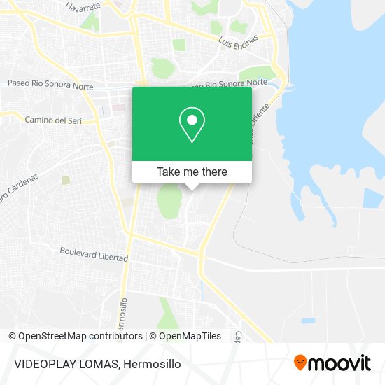 VIDEOPLAY LOMAS map