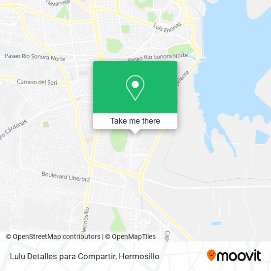 Mapa de Lulu Detalles para Compartir