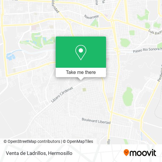 Venta de Ladrillos map