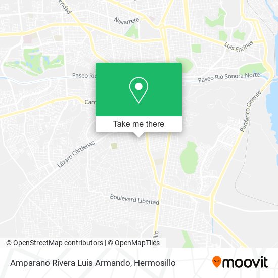 Mapa de Amparano Rivera Luis Armando