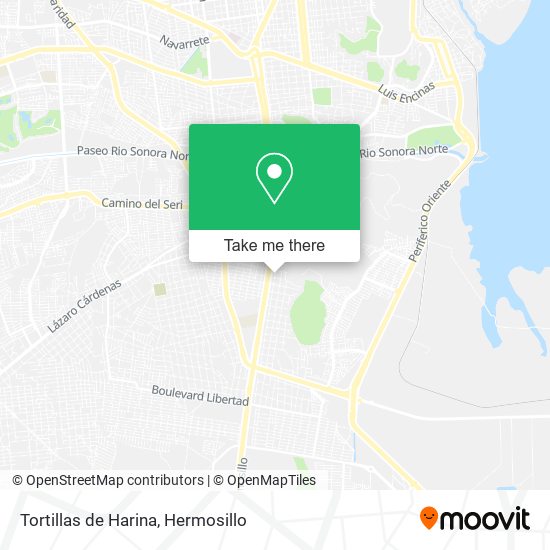 Tortillas de Harina map