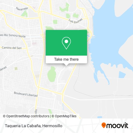 Mapa de Taqueria La Cabaña
