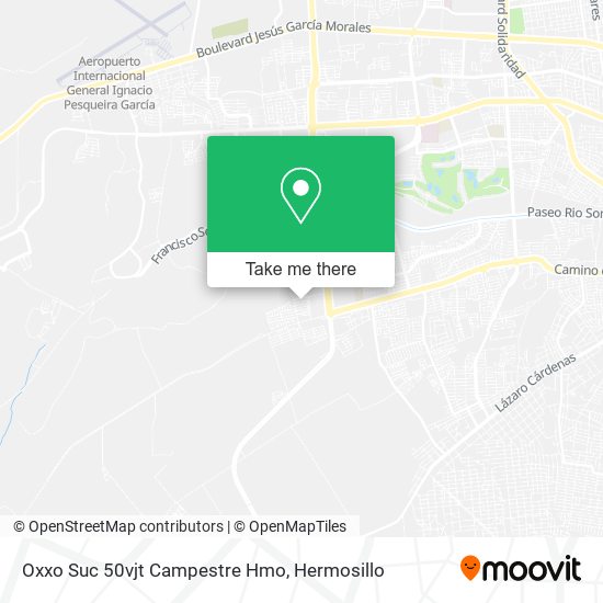 Oxxo Suc 50vjt Campestre Hmo map