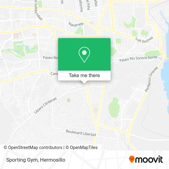 Sporting Gym map