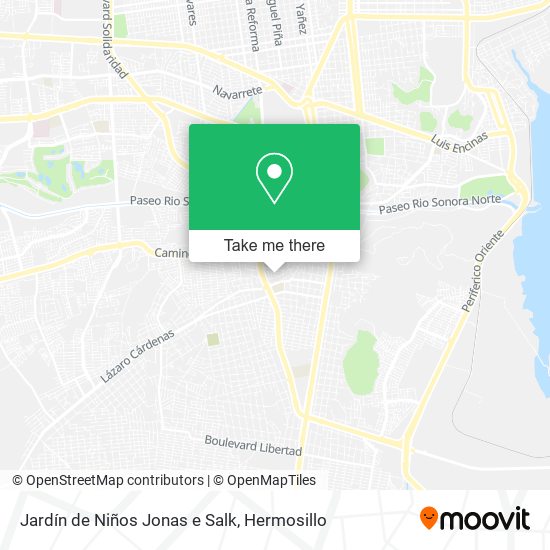 Jardín de Niños Jonas e Salk map