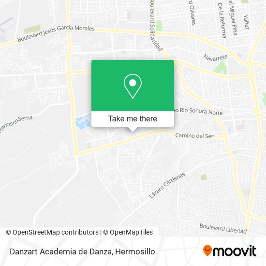 Danzart Academia de Danza map