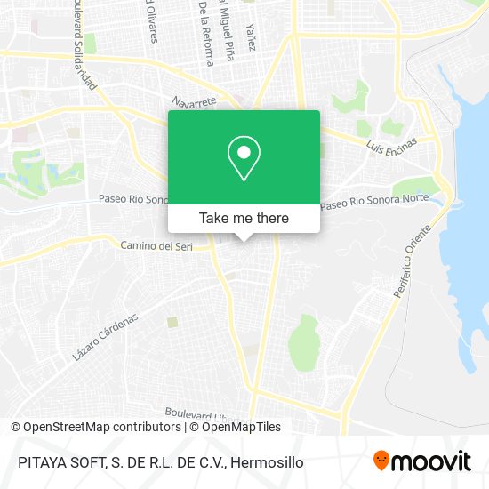 PITAYA SOFT, S. DE R.L. DE C.V. map
